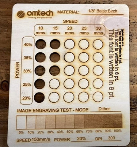 Laser Engraving Speed Chart: What Are the Optimal Laser Settings