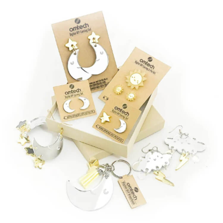 Laser cutting jewelry kit