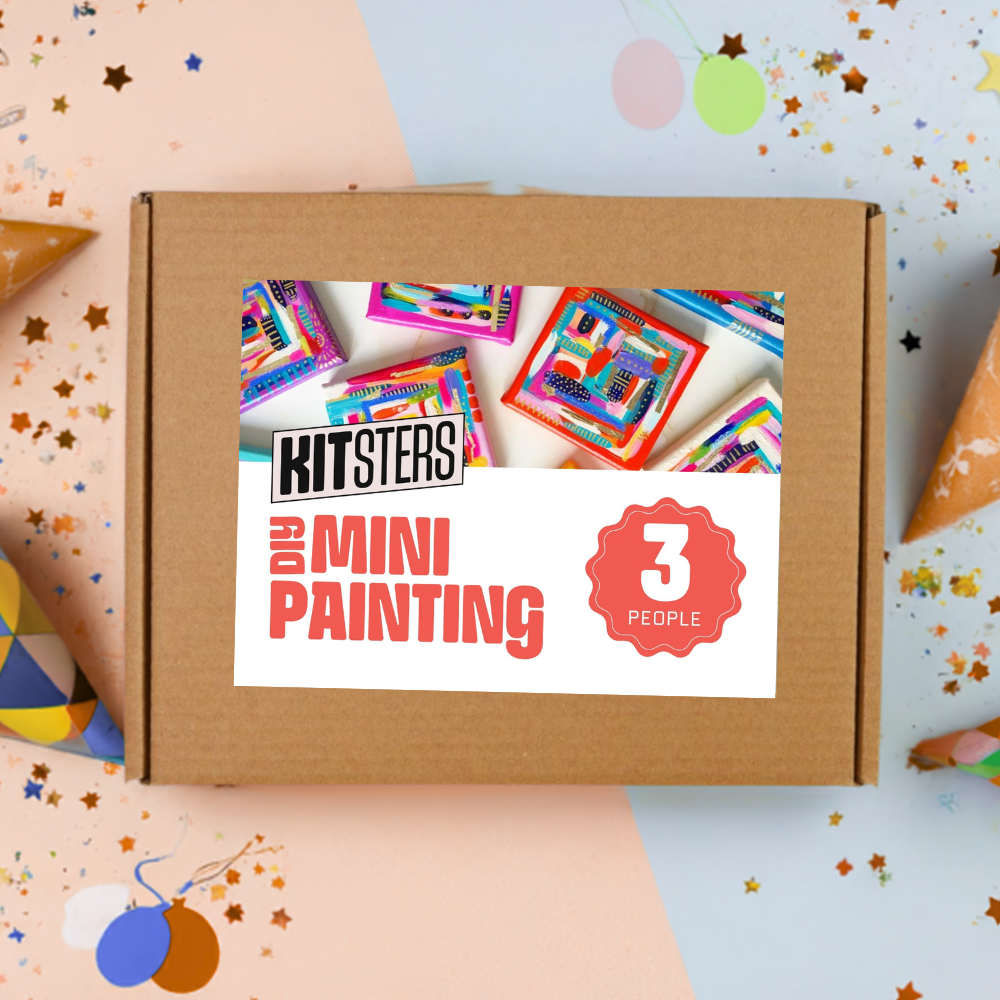 DIY Mini Painting Box (3 people)