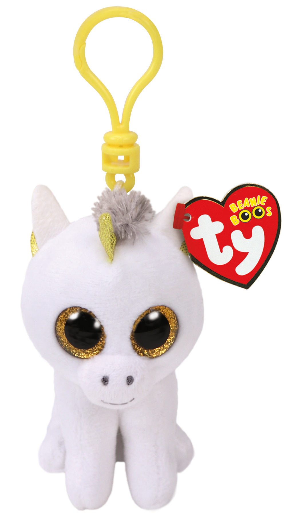 white unicorn beanie boo