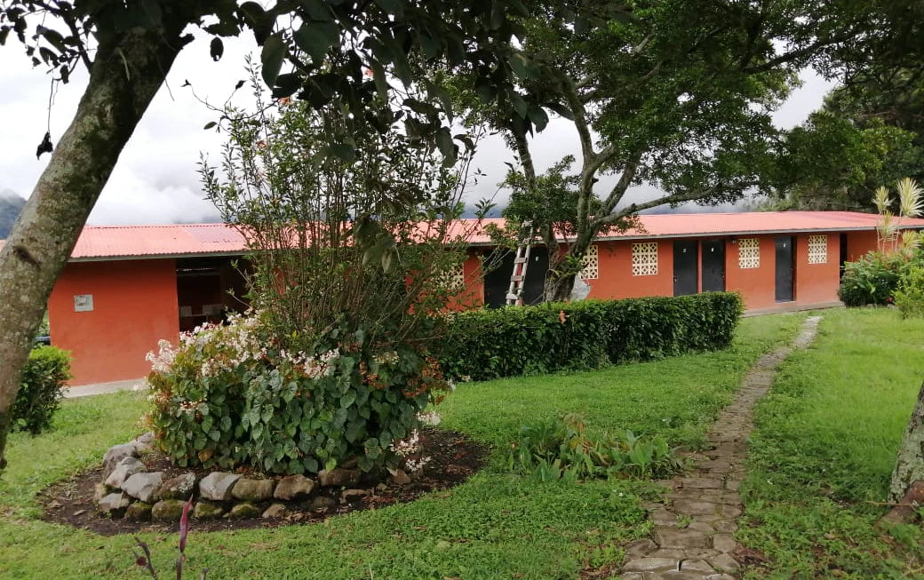 Finca Cafelandia’s living quarters. 