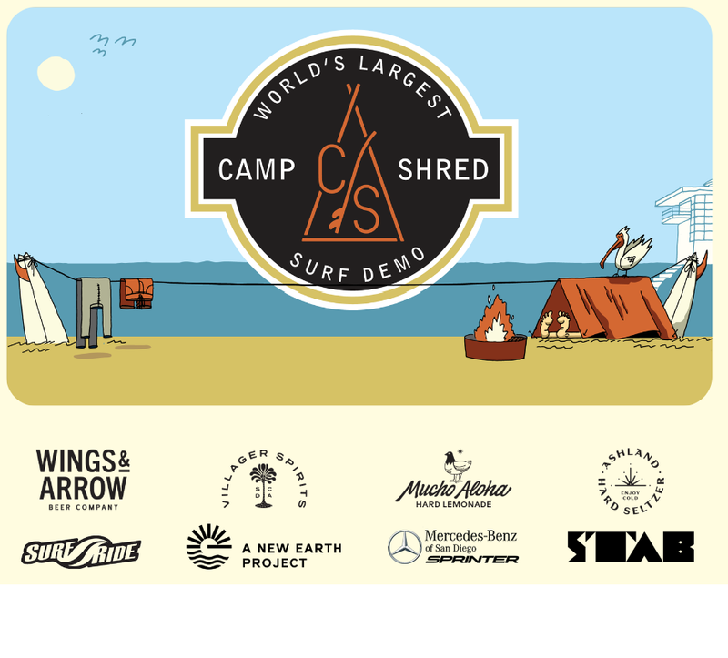Camp Shred 2023 March 4th + 5th Demo Day at San Elijo Rusty