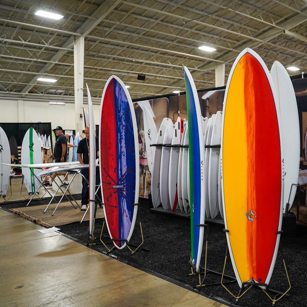 The Boardroom Show Rusty Surfboards Booth D9