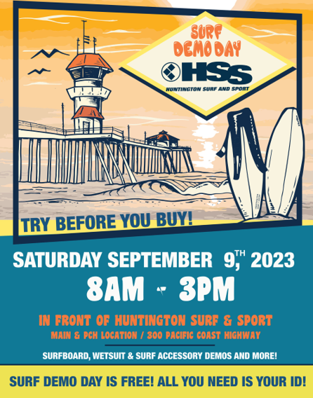 Huntington Surf & Sport Surf Demo Day