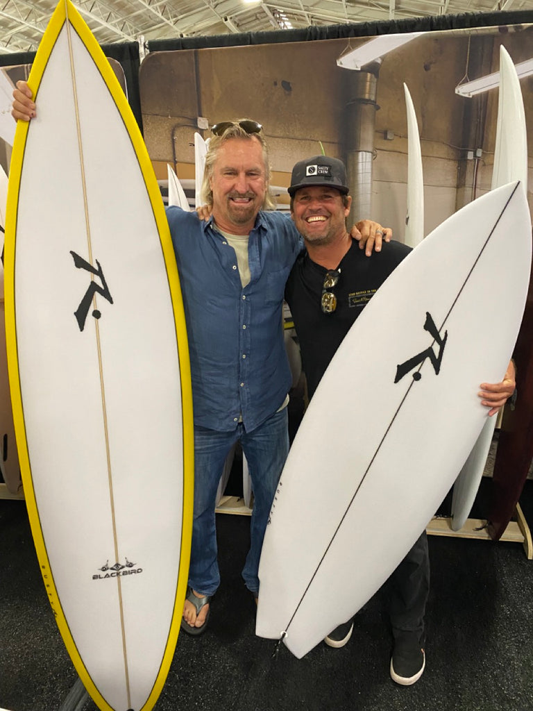Surfboard show Damien Hobgood