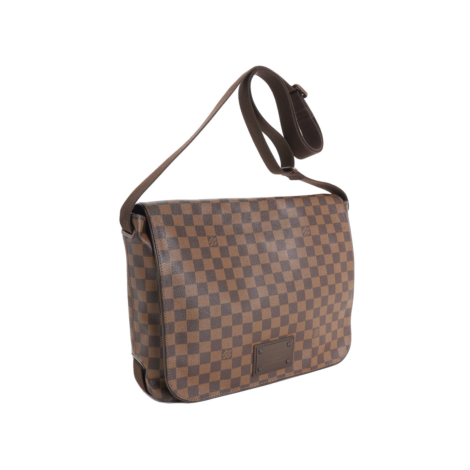 GM Brooklyn Damier Ebene Messenger Bag