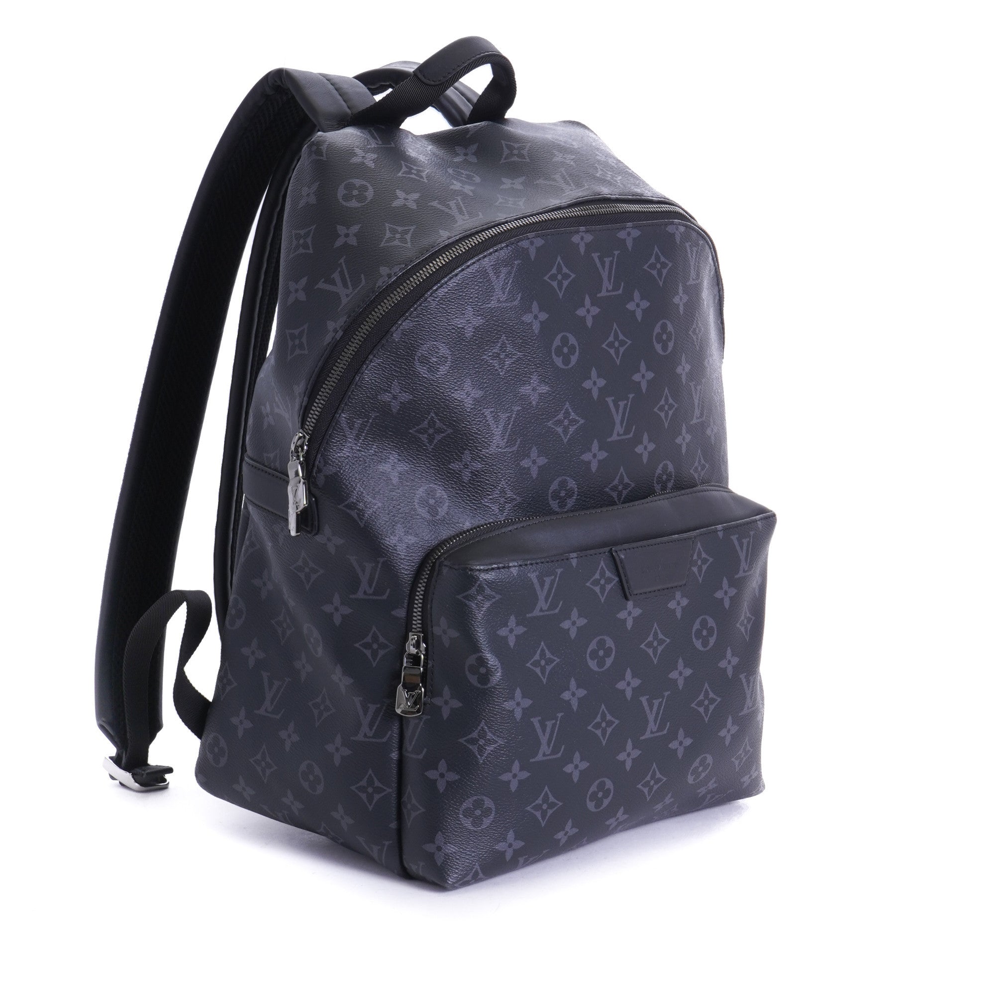 Apollo backpack cloth bag Louis Vuitton Black in Cloth  23902949