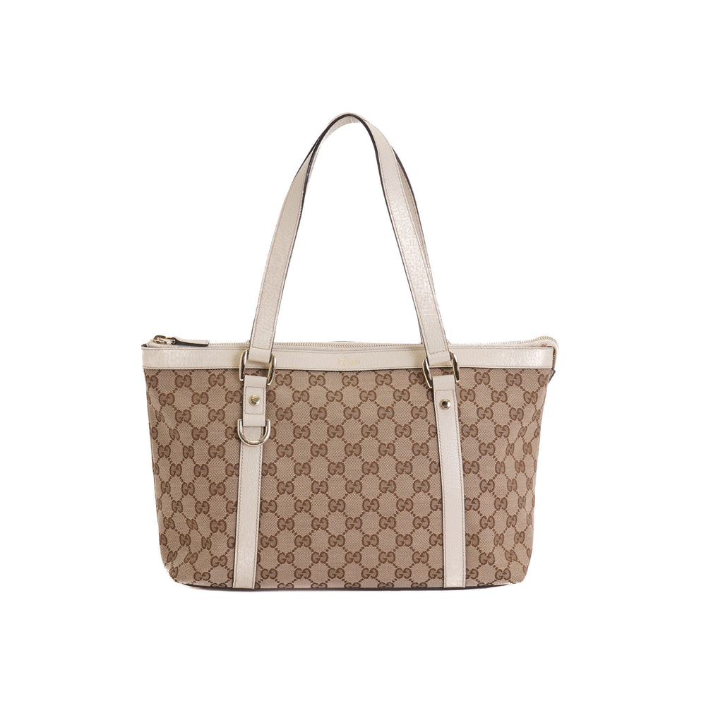 Gucci Monogram Canvas Full Moon Large Tote Bag