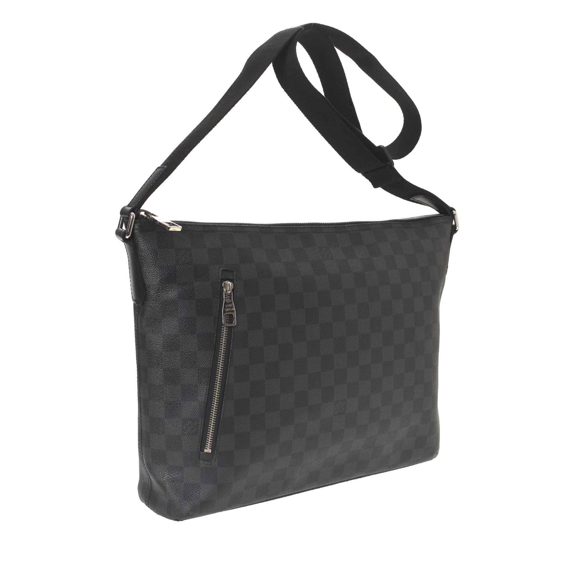 Mick MM, Used & Preloved Louis Vuitton Messenger Bag, LXR USA, Black