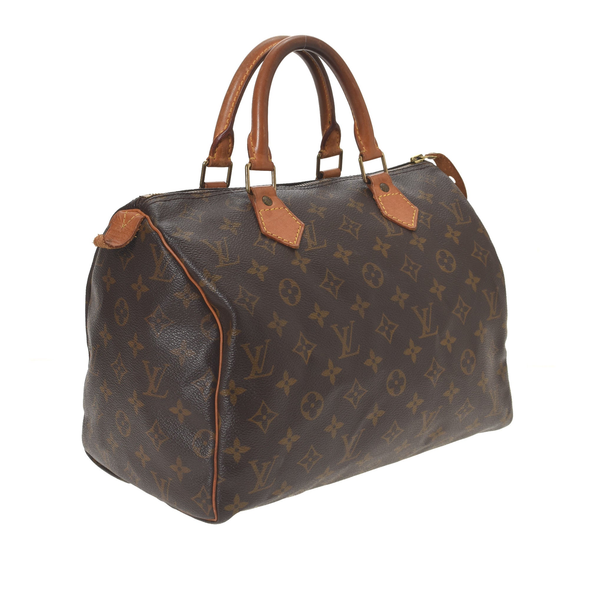 Excentri-Cite, Used & Preloved Louis Vuitton Handbag, LXR Canada, Brown