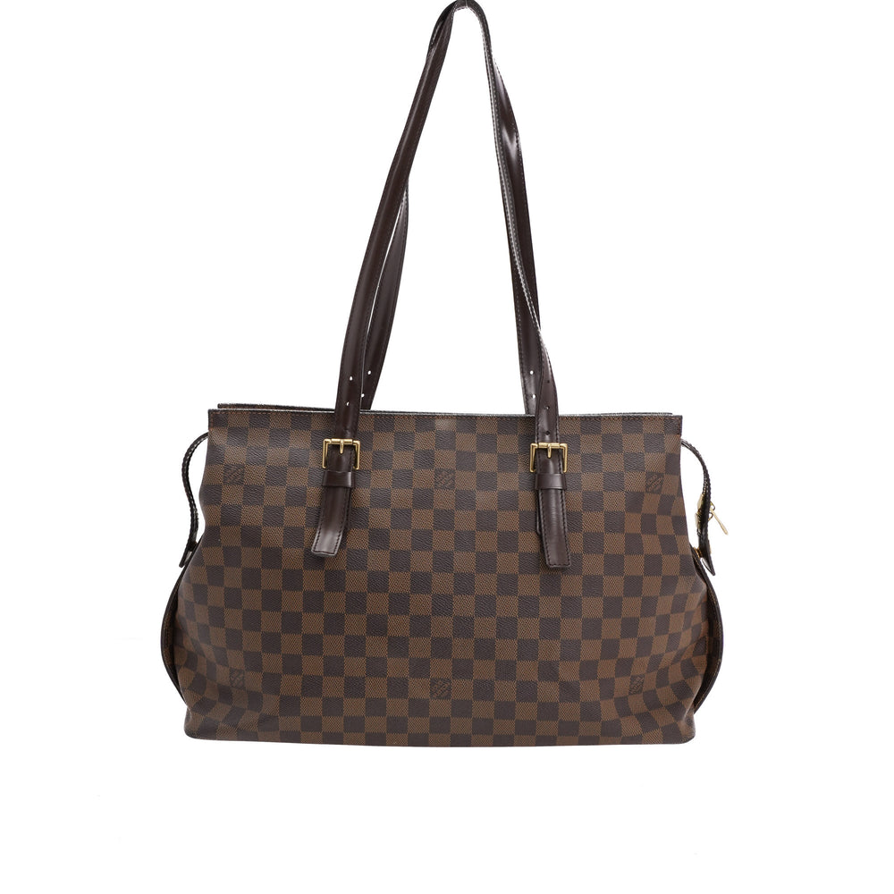 Louis Vuitton Black Calfskin Leather Lockme Backpack - Yoogi's Closet