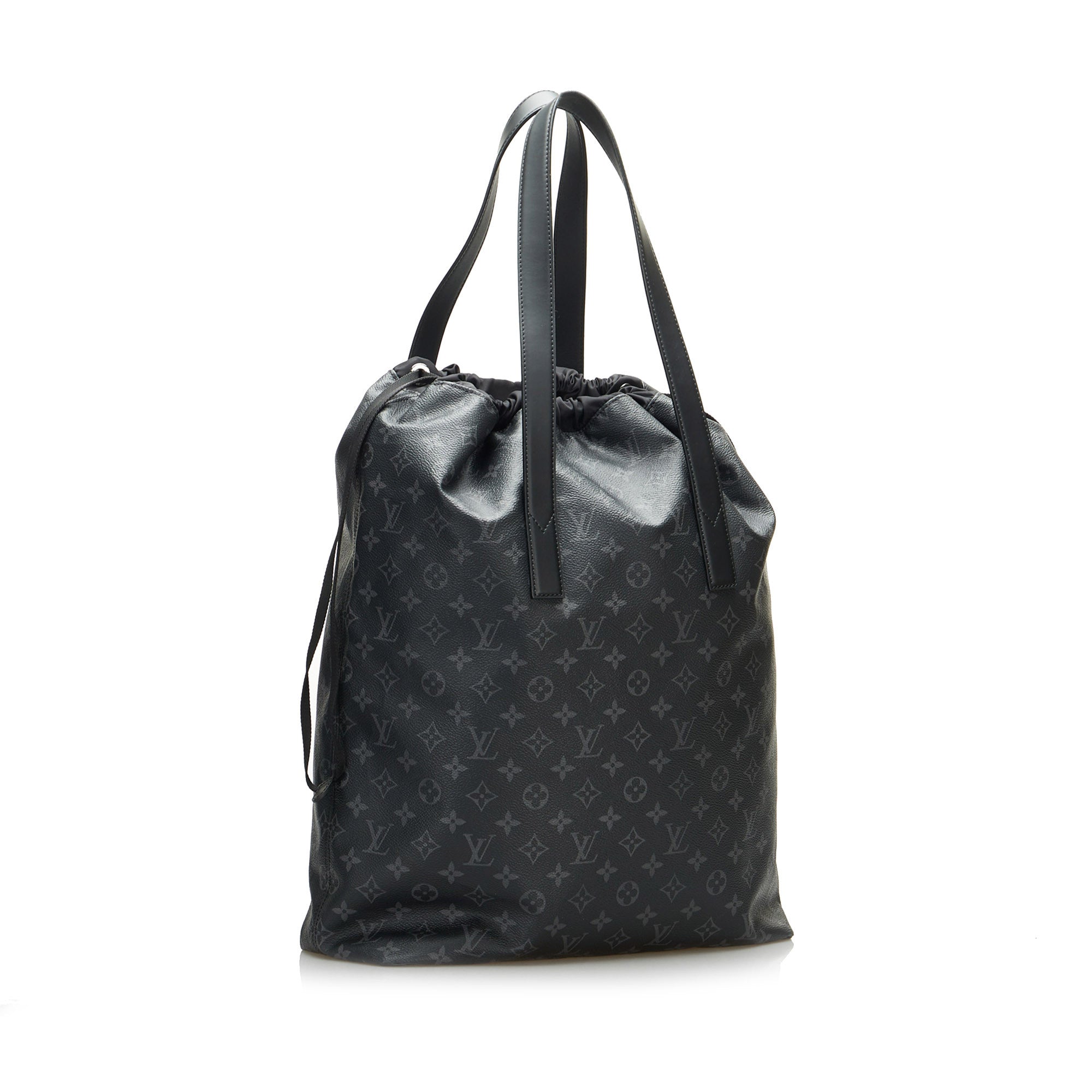 Cabas Light, Used & Preloved Louis Vuitton Tote Bag, LXR USA, Black