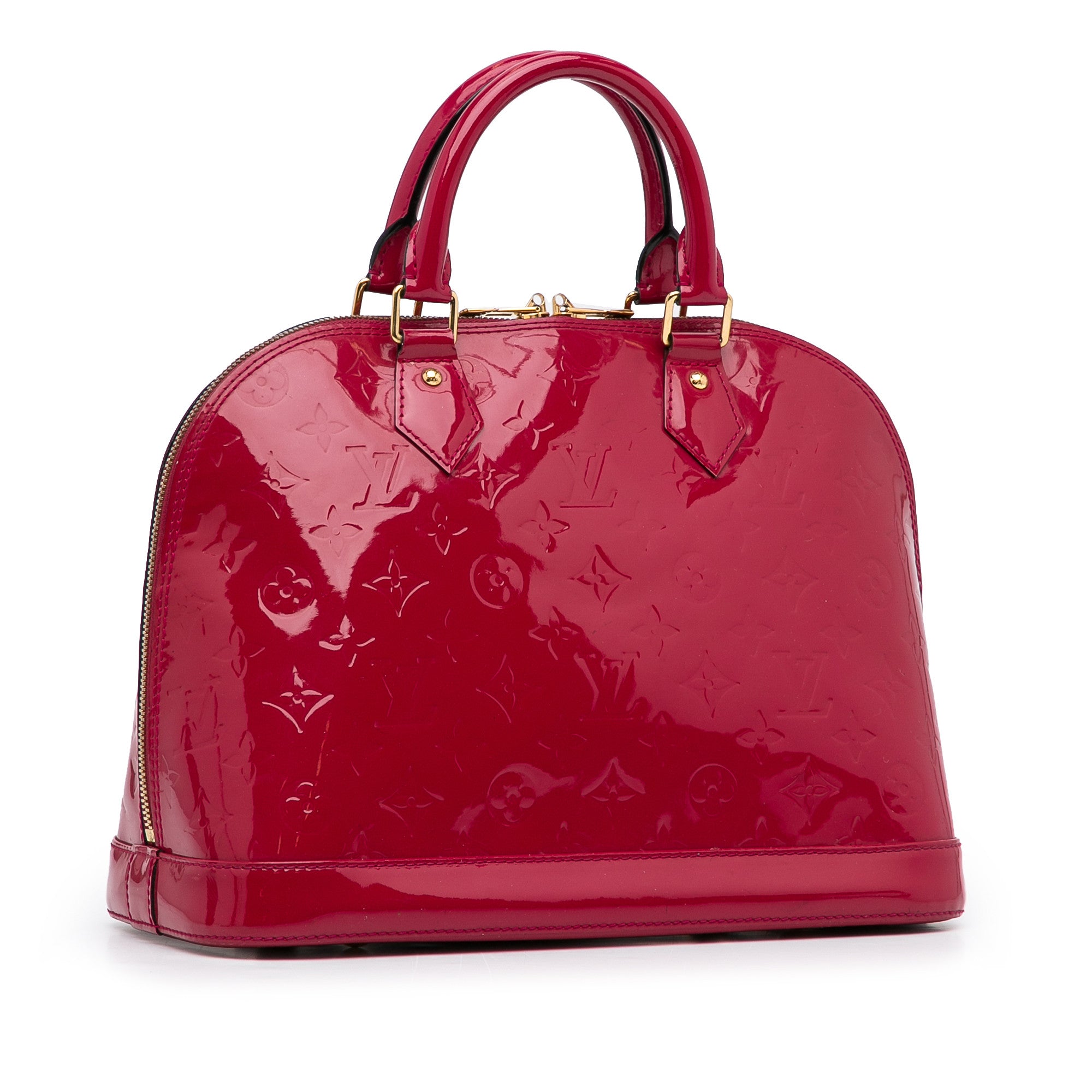 Louis Vuitton Alma Shoulder bag in Red Patent leather