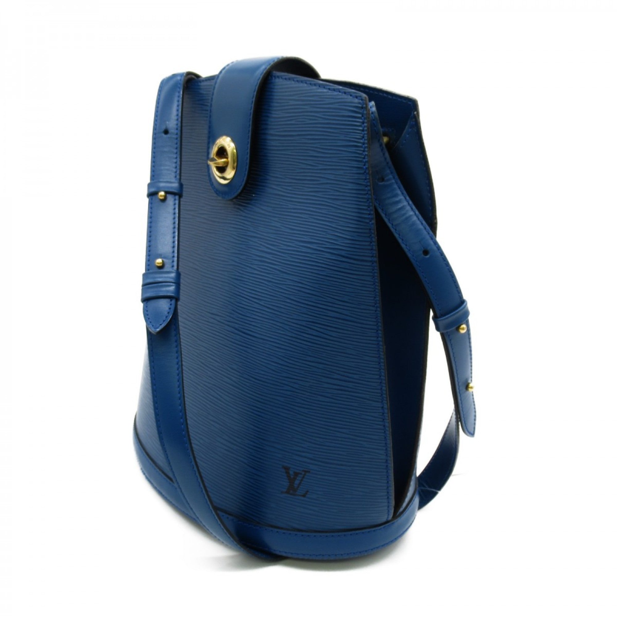 Genuine VINTAGE (1993) LOUIS VUITTON Toledo Blue Epi Leather Cluny Shoulder  Bag