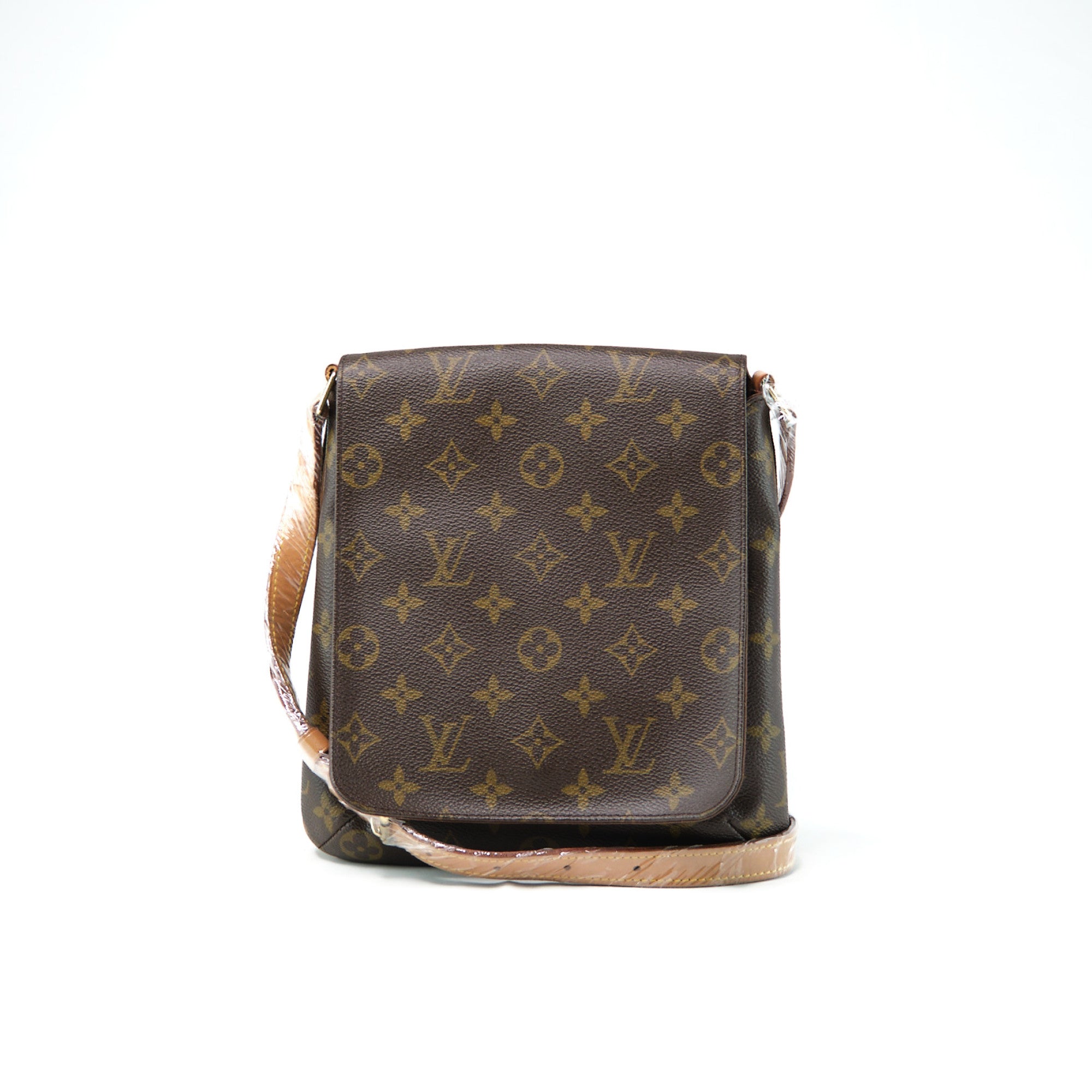 Musette Salsa Long Strap, Used & Preloved Louis Vuitton Crossbody Bag, LXR Canada, Brown