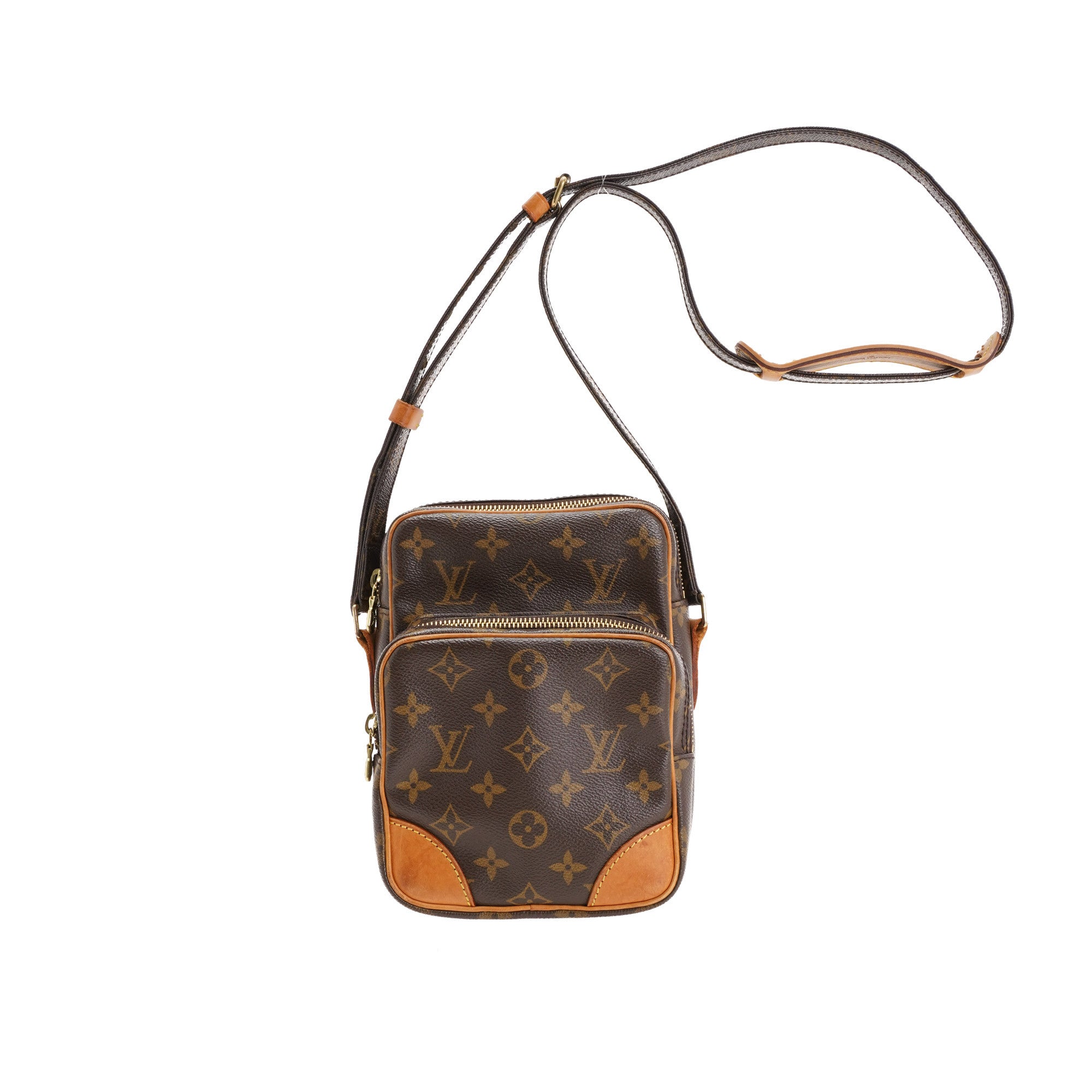 Louis Vuitton 2005 Pre-owned Tambourine Crossbody Bag - Brown