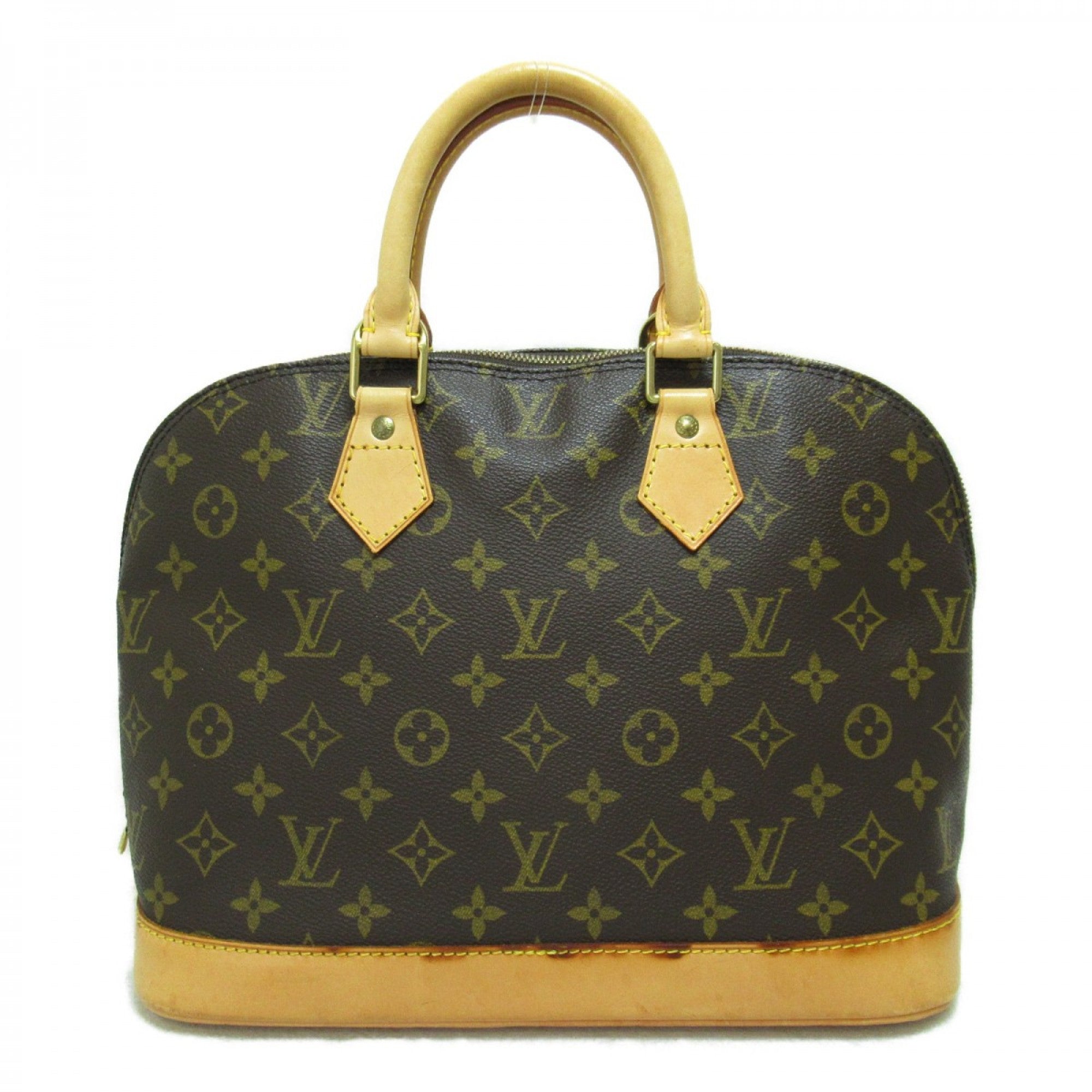 Brown Coated Canvas Monogram Papillon 30 Gold Hardware, 2007