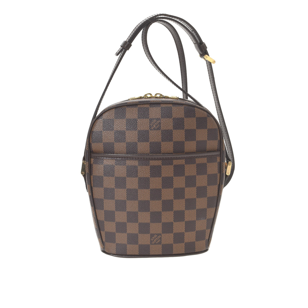 Pre-owned Louis Vuitton Black Monogram Shadow Danube Pm