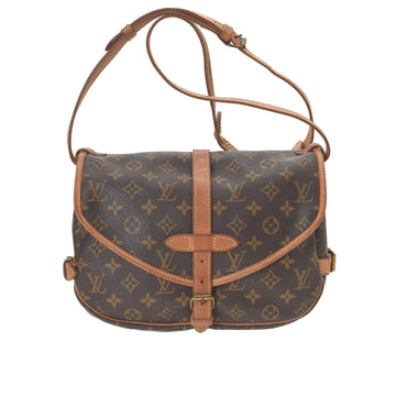 Trotteur, Used & Preloved Louis Vuitton Crossbody Bag, LXR Canada, Brown