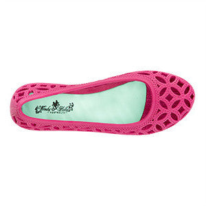 jelly ballet flats