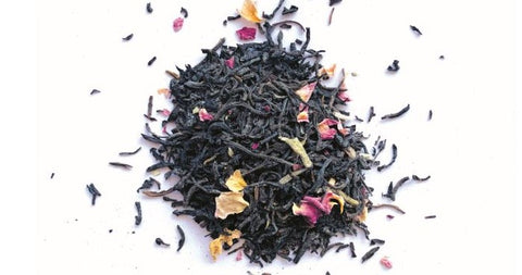 Collagen infused black loose leaf tea organic tea