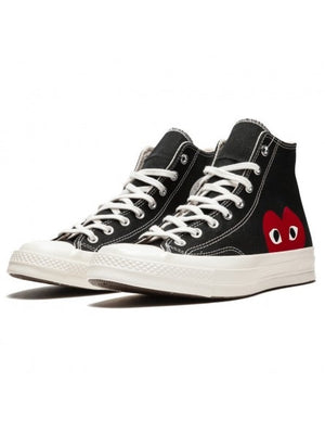 converse noir comme des garçons prix