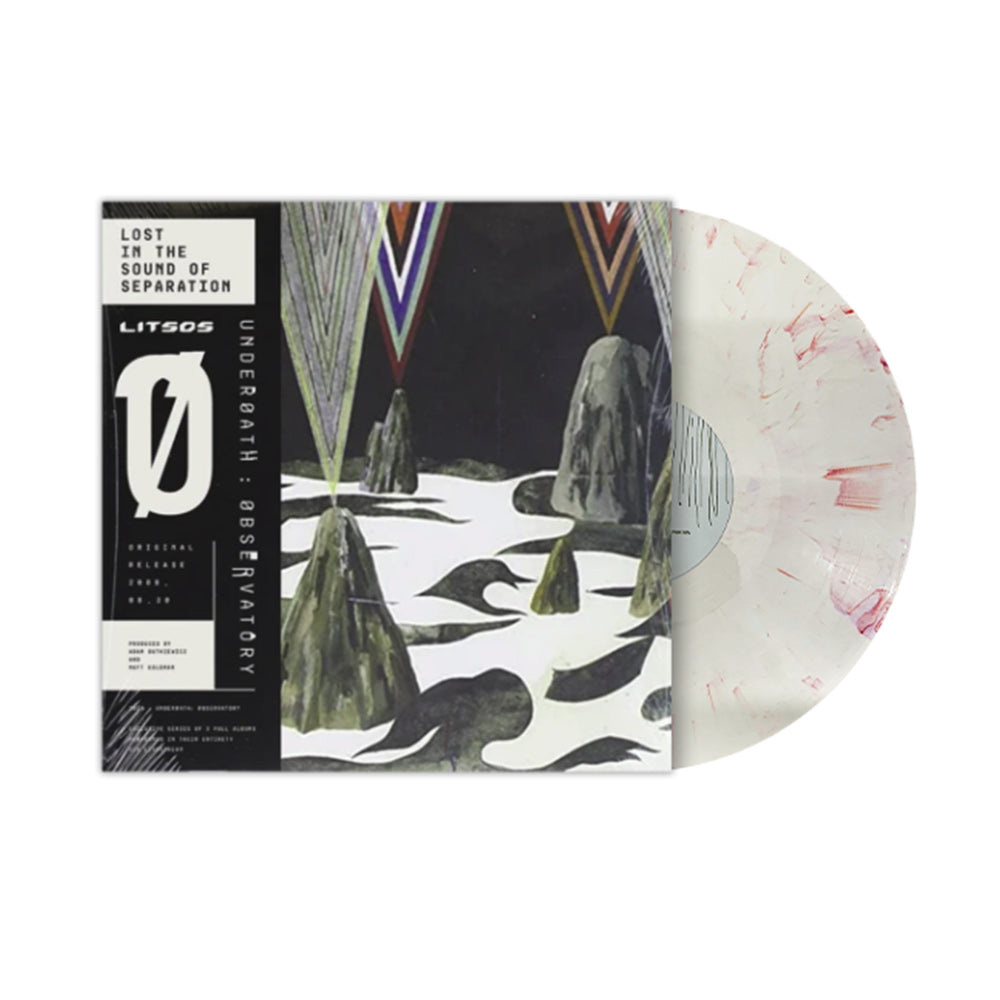 UNDEROATH ‘LOST IN THE SOUND OF SEPARATION’ LIMITED-EDITION WHITE WITH RED  SPLATTER — ONLY 500 MADE