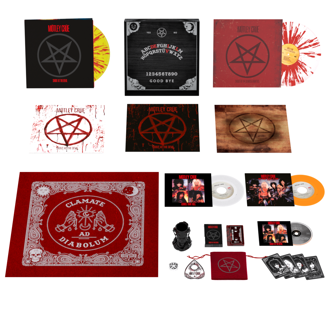 MOTLEY CRUE 'SHOUT AT THE DEVIL' BOX SET (40th Anniversary Edition)