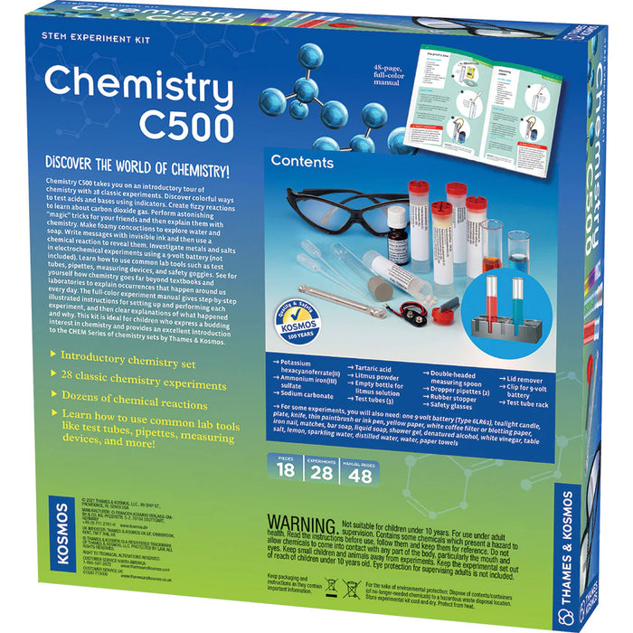Chemistry Set C500 — Science & Nature Co.