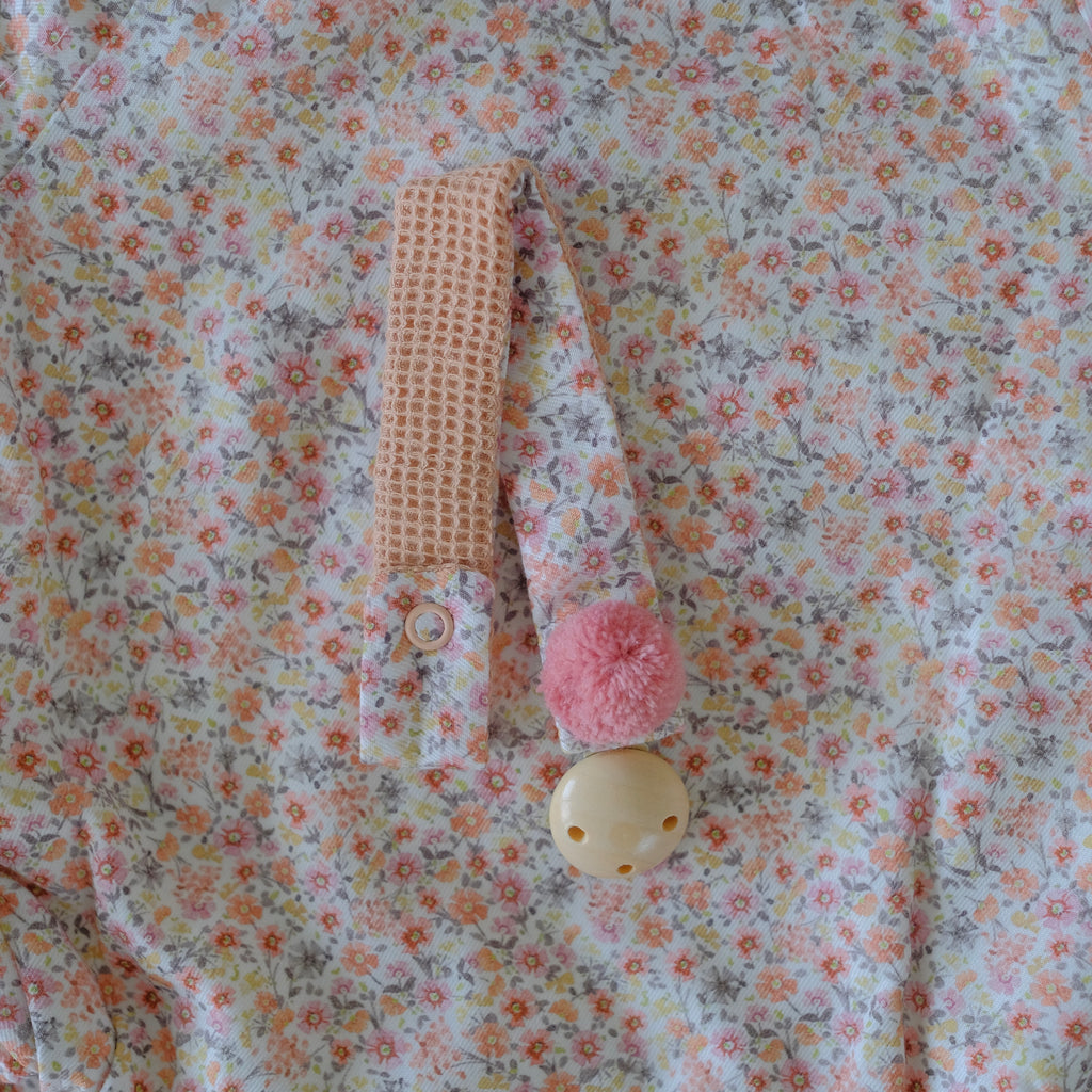 Spring Flower Pacifier Clip