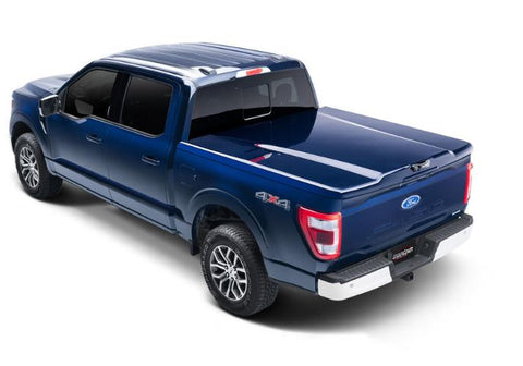 UnderCover Elite LX painted tonneau cover in the closed position.