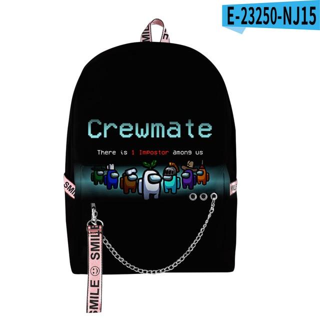 Among Us Backpack Among Us Crewmate Blue Improved Backpack Minecraft Skin - roblox special forces gifts merchandise redbubble