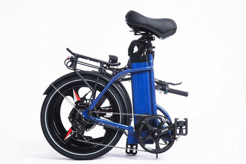 Low Step Folding Electric Bike by Green Bike USA - GB500LS