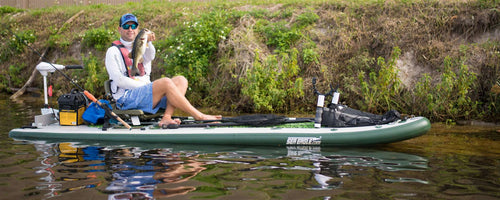 FishSUP™ 126 Inflatable Fishing Stand-Up Paddleboard (Fishing SUPs