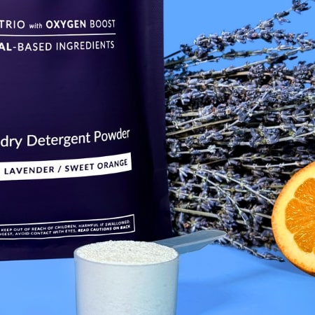 Laundry Detergent Powder With Lavender And Sweet Orange