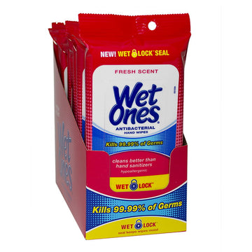 All Travel Sizes: Wholesale Wet Ones Antibacterial Single Wipes