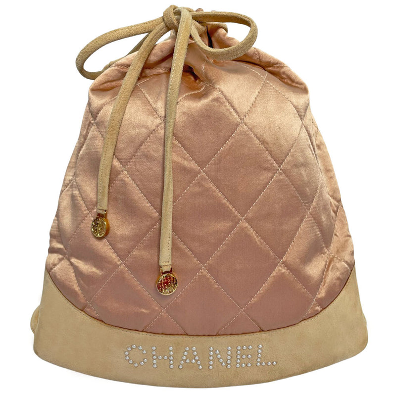 chanel tan backpack