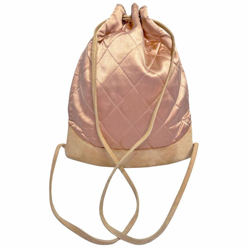 chanel tan backpack