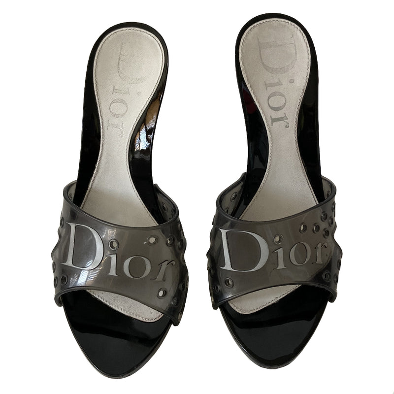 dior jelly heels