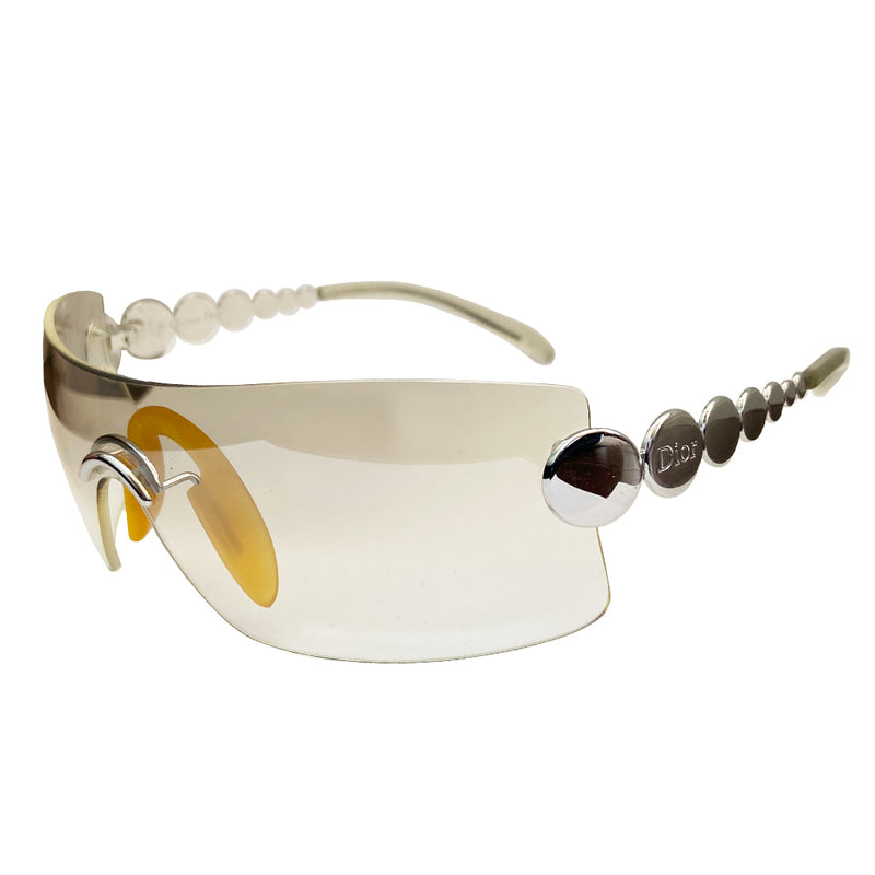 christian dior clear sunglasses