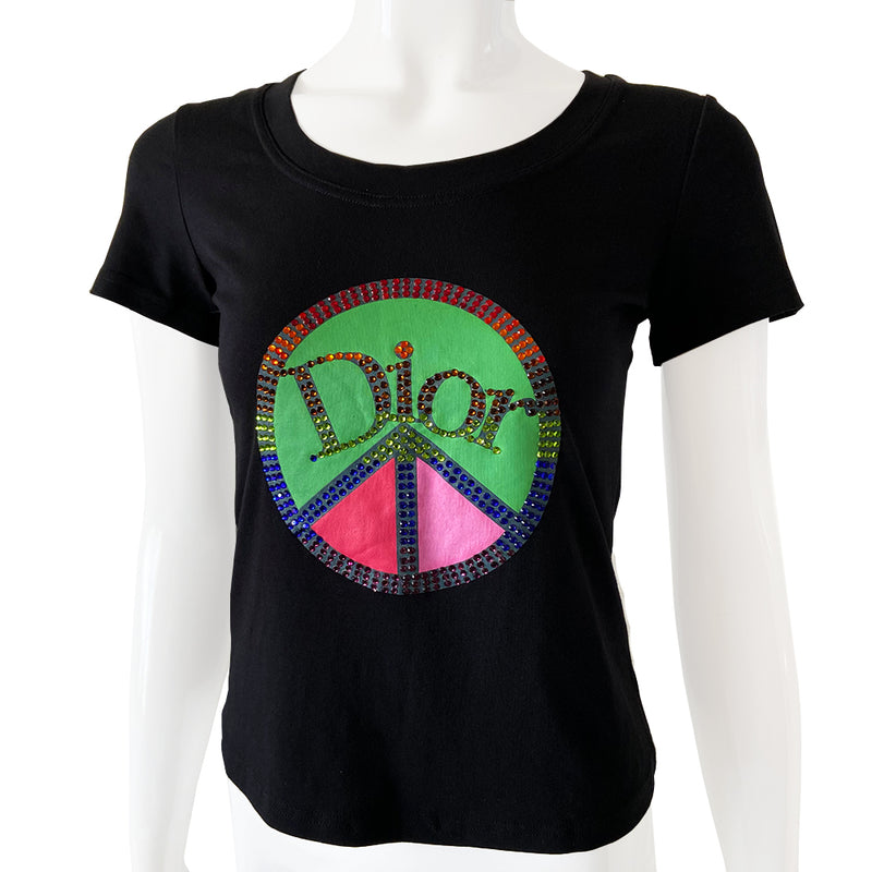 dior peace sign shirt