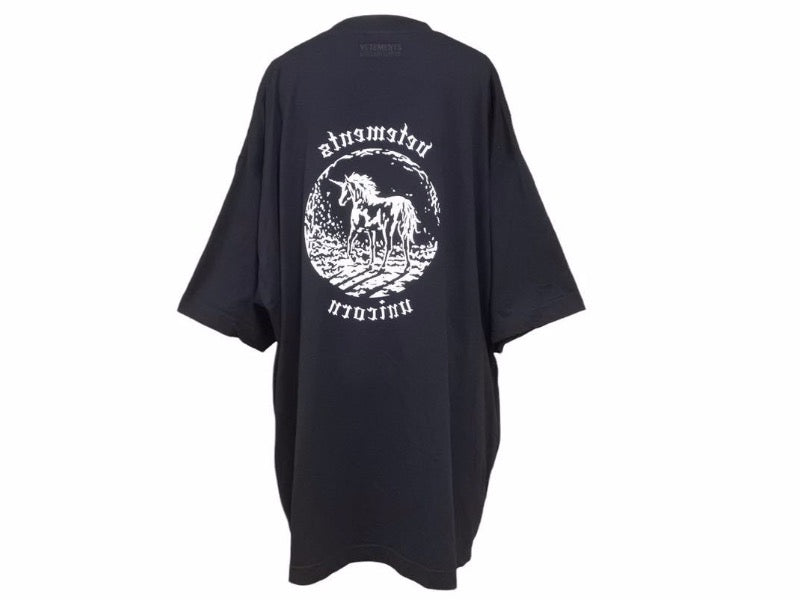 vetments ヴェトモン Tシャツ ユニコーン 日本未入荷 ブルー csm.fi.cr