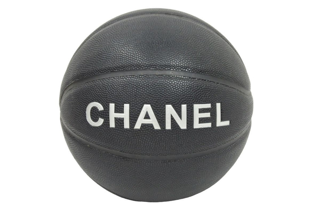 激レア CHANEL シャネル バスケットボール 黒 シルバー 2019年 即完売