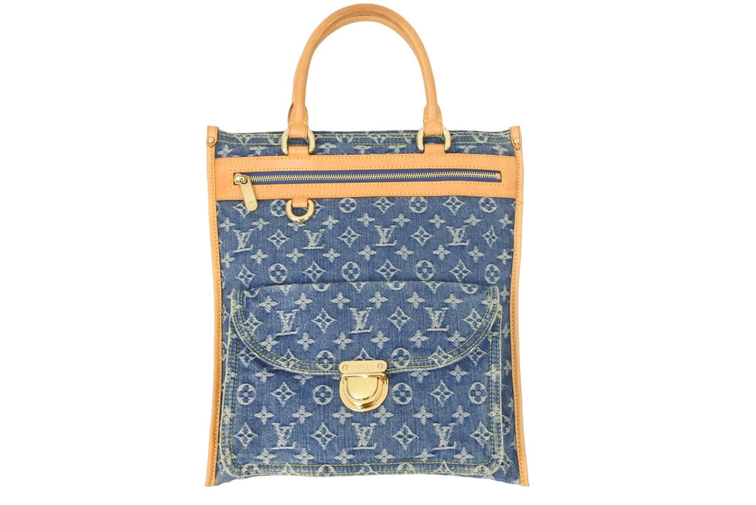 LOUISVUITTON ルイヴィトン トートバッグ フラットショッパー M95018