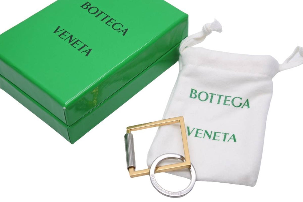 新品未使用品 BOTTEGAVENETA ボッテガヴェネタ メタルキーリング