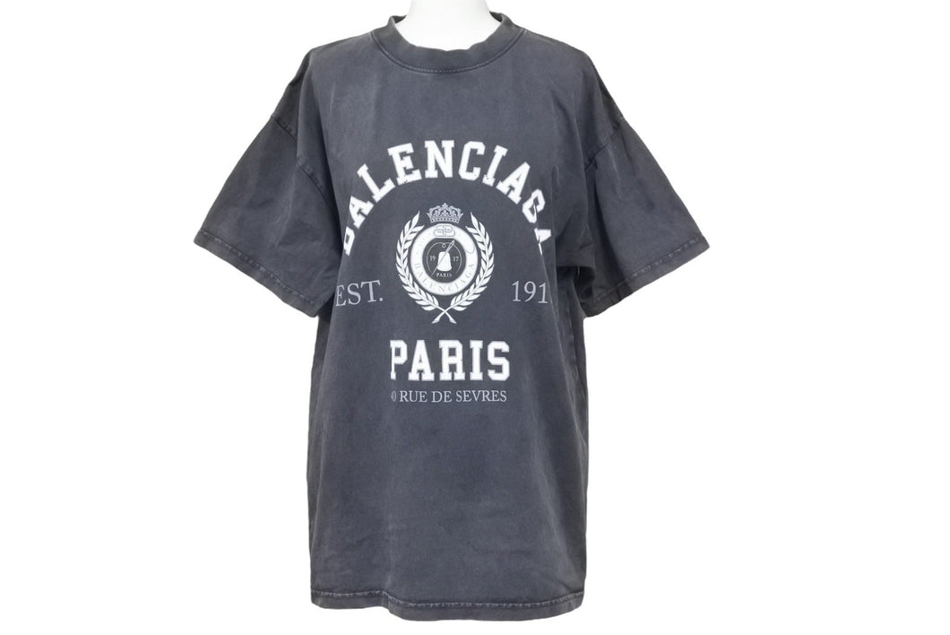 BALENCIAGA バレンシアガ COLLEGE 1917 Tシャツ ミディアムフィット