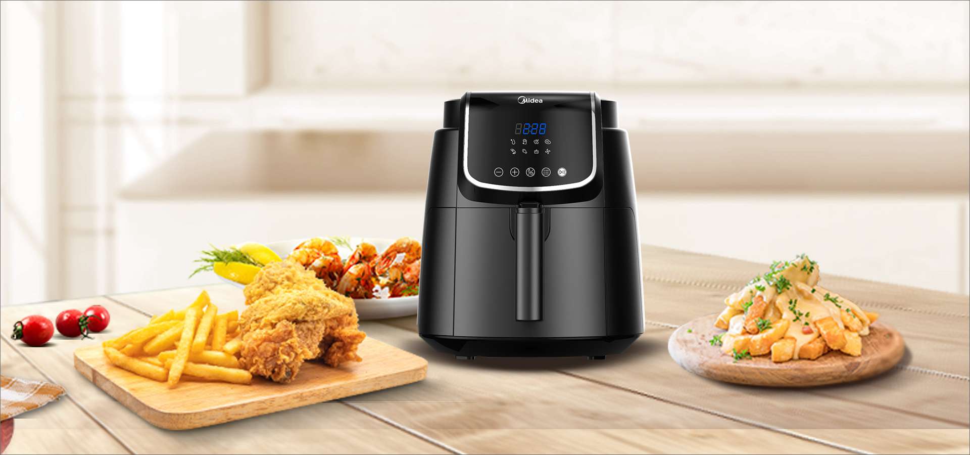 Midea 3.5L Air Fryer Digital MF-CN35B – Appliance World