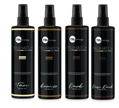 Trumatch Lace Conceal lace tint spray for  flawless and undetectable lace wigs to match the lace to skin for flawless undetectable seamless lace wig installation