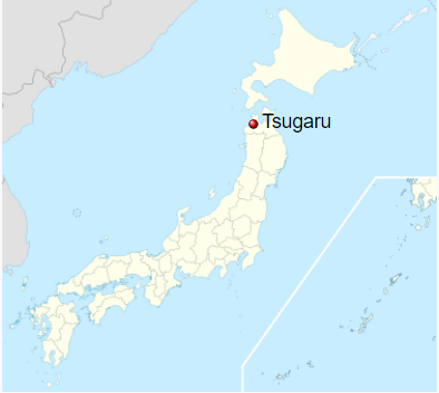 Tsugaru map