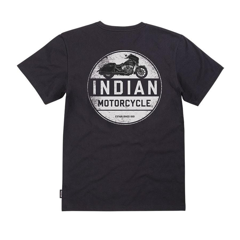 T-Shirt Dark Horse Hommes, Noir - Indian Motorcycle - Boutique en ligne 286093402 équipements moto pas cher